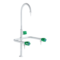 Water Fittings, Three Way Swivel Outlet Water Fitting