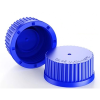 GL 45 Laboratory Bottle Screw Cap, PP, blue/red/orange/yellow/green/white/black