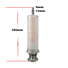 Glass Syringe, cap. 200ml
