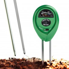 3-in-1 Soil test meter, Moisture, Light & pH