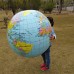 36 Inch Giant Inflatable Globe, Beach Ball, Children's Geographic Spectrum (PVC)