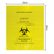 Bag, biohazard, size: 320 x 380mm 