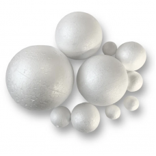 Expanded polystyrene ball, 15mm dia., pack of 1000