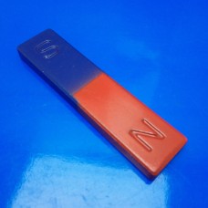 Bar Magnet, chrome steel, 50 x 15 x 10mm