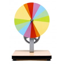 Newton's Color Disc, Wheel On Stand
