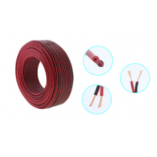 2 Core Cable 2 x 1.5mm², Red/Black