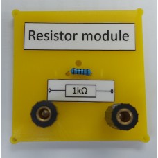 1000ohm resistance module mounted on base with 4mm socket