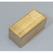 Brass Block, size: 12 x 12 x 25mm
