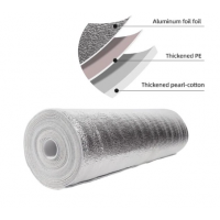 Reflective Insulation Roll, Aluminum Film Pearl Cotton,15.7'' x 10ft