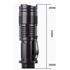 Flashlight, 3W power LED, AA x 1
