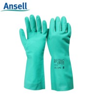 Chemicals Resistance Glove, size M (8), 12" length, Ansell