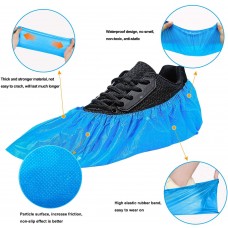Disposable Shoe Covers, Waterproof Slip Resistant Shoe Booties, pack of 100pcs