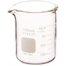 Beaker, 250ml, (Pyrex), Made in Germany