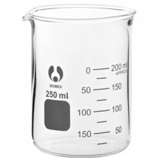 Beaker, borosilicate glass, cap. 250ml (Bomex)