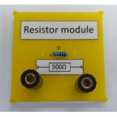 500ohm resistance module mounted on base with 4mm socket