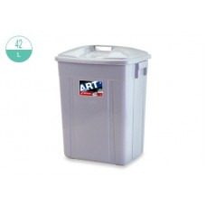 Rectangular (Rubbish Bin) Dustbin with Lid, Cap. 42Liter