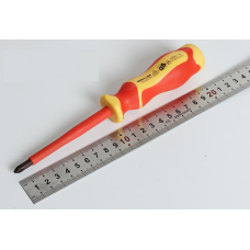 1000v Insulated Electrician Screwdriver, + type, blade , length: 210mm